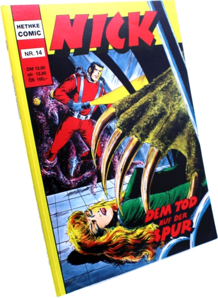 Nick Sonderband Comic Album Nr. 14: Dem Tod auf der Spur von Hethke